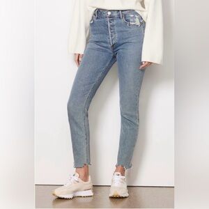 Agolde Light Blue Ankle Jeans